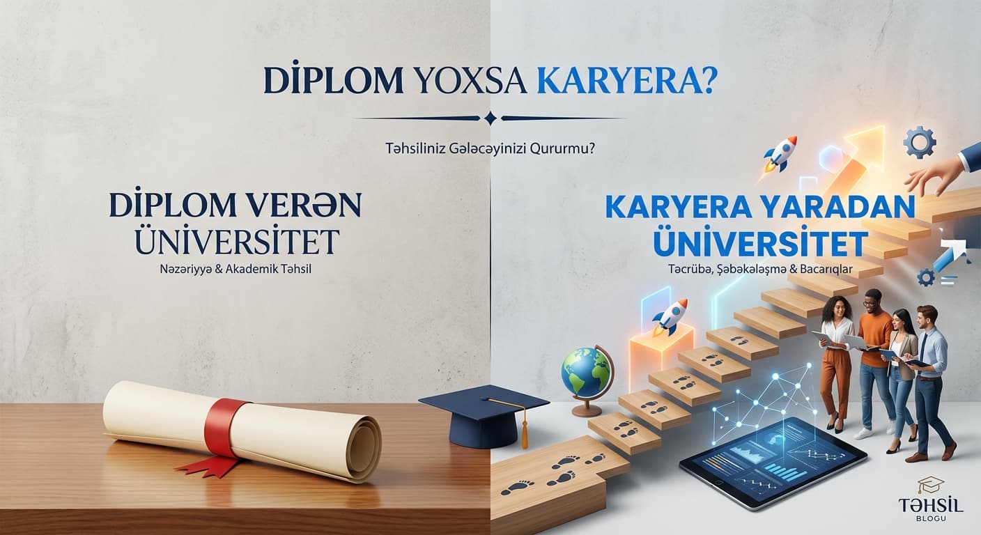 Diplom verən universitet, yoxsa karyera yaradan universitet?